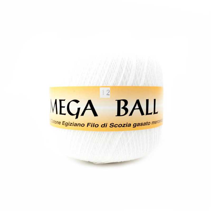 Mega Ball 12 Bianco 01