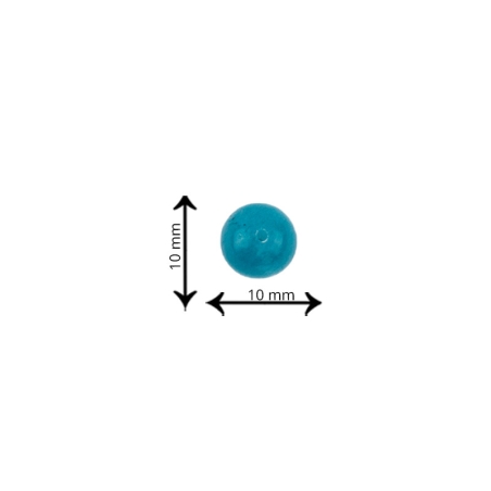 10mm Turquoise Smooth...