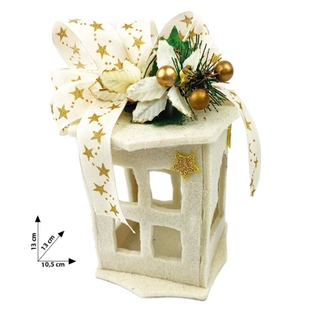 Cream Felt Lantern Kit
