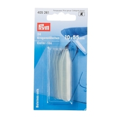 Stecche per colletti camicie trasparenti Due misure Tricot Cafe