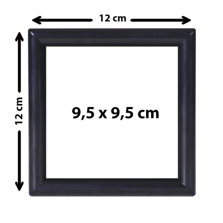 Large Dotz Black Frame 12 x...