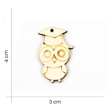 Wooden Owl Shape