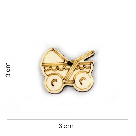 Wooden wheelchair shape