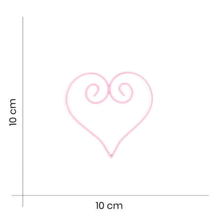 Coeur rose