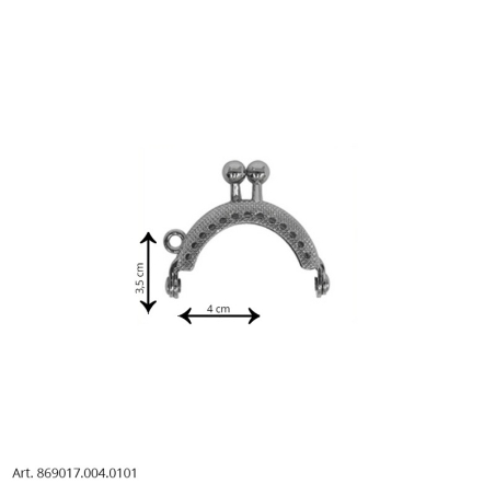 XPEX 3 Pezzi Chiusure per Borse Uncinetto,Chiusure per, Chiusura a Scatto  da per Il Fai