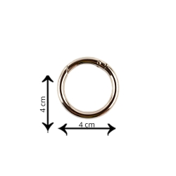 Anello Moschettone Ø 4cm -...