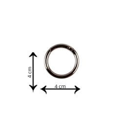 Anello Moschettone Ø 4cm -...