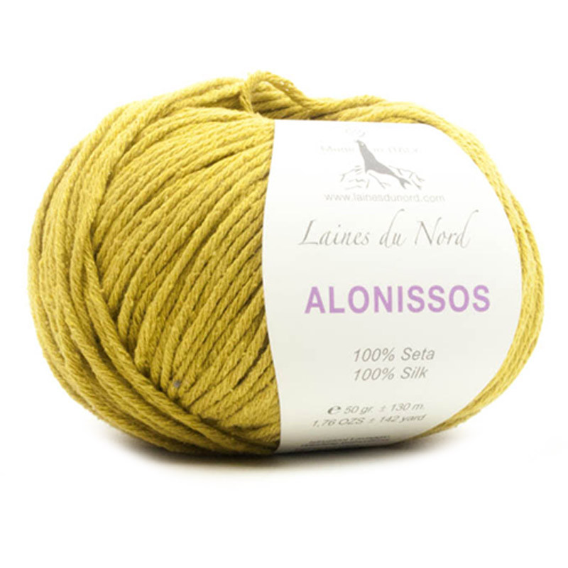 Alonissos - Filato 100% Seta Ideale per lavori a maglia