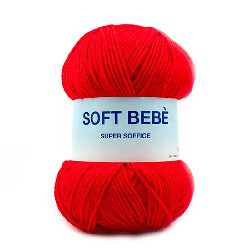 Soft Bebè by Woolove - Filato Lana Fibra Acrilica ideale per maglioni e sciarpe