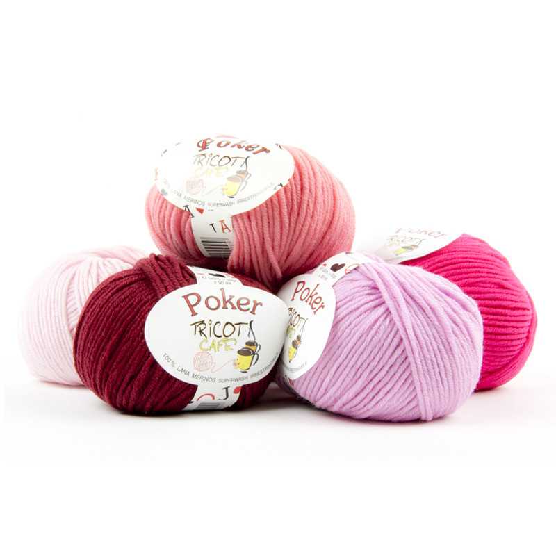 Poker by Tricot Cafè - Pure superwash merino wool yarn