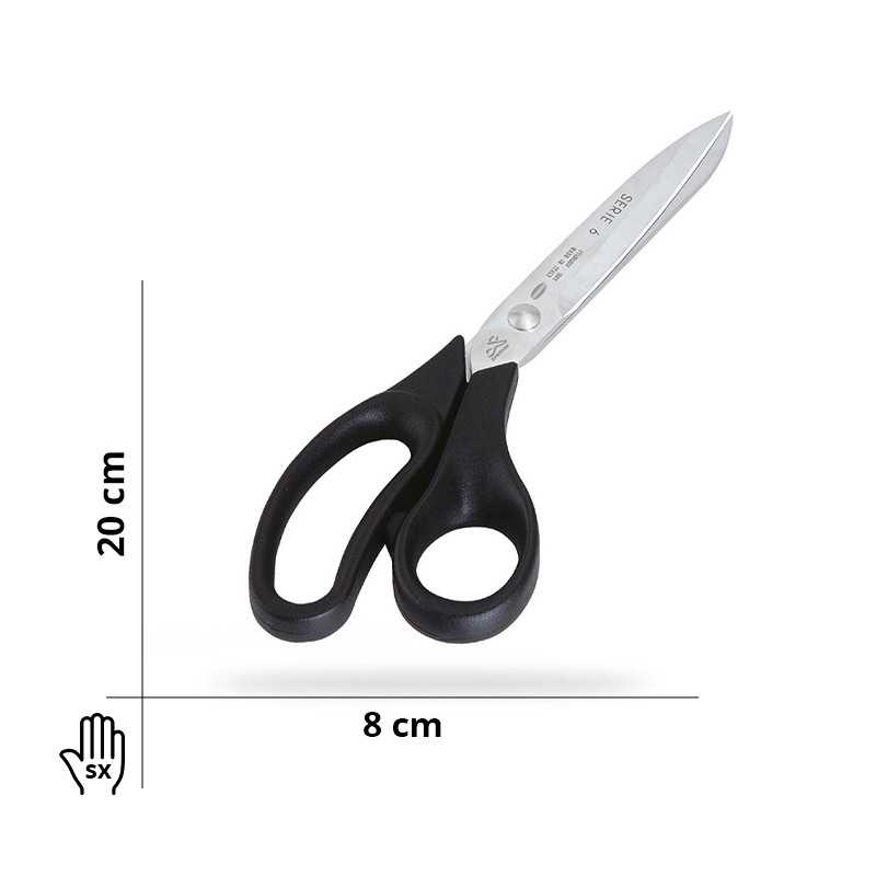 Forbice da sarta per mancini - Misura: 20x8 cm