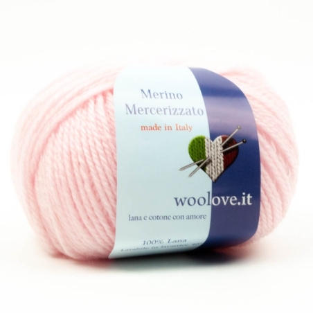 Merino Mercerizzato - Rosa...