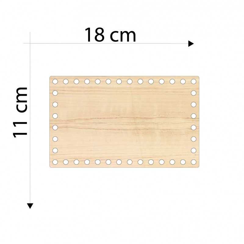 Fondo Legno Rettangolo...