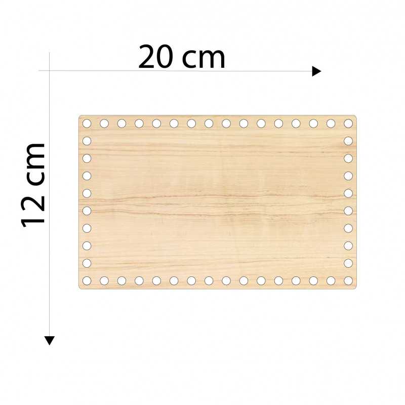 Fondo Legno Rettangolo...