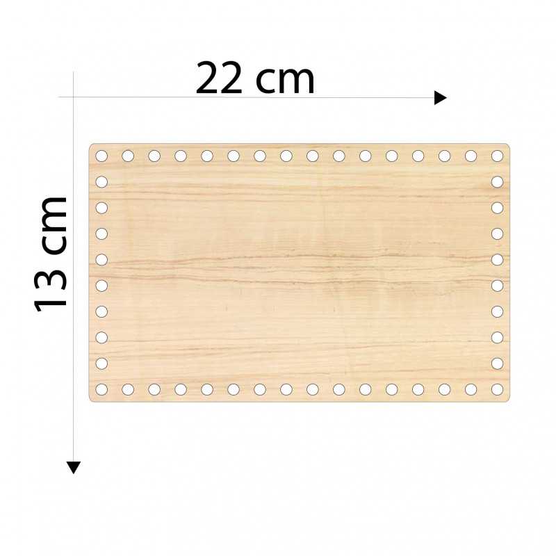 Fondo Legno Rettangolo...