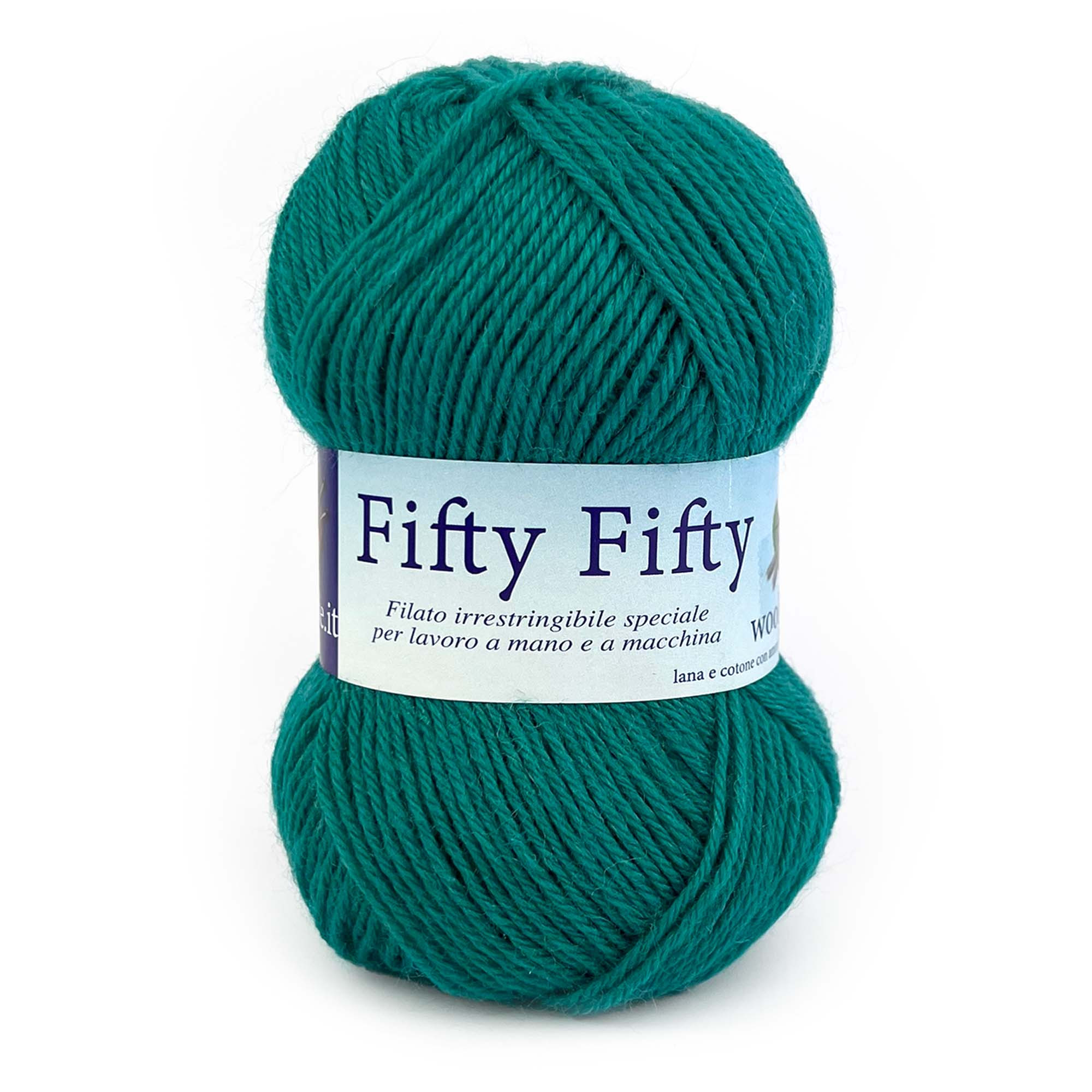 Fifty-Fifty by Woolove - Filato misto lana per lavorazioni all'uncinetto