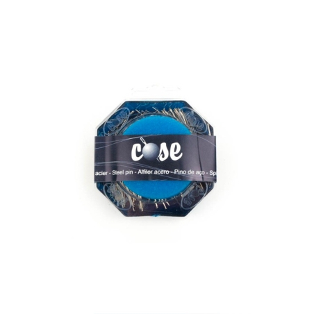 Pack of steel pins