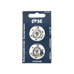 Bottoni 30 mm Silver