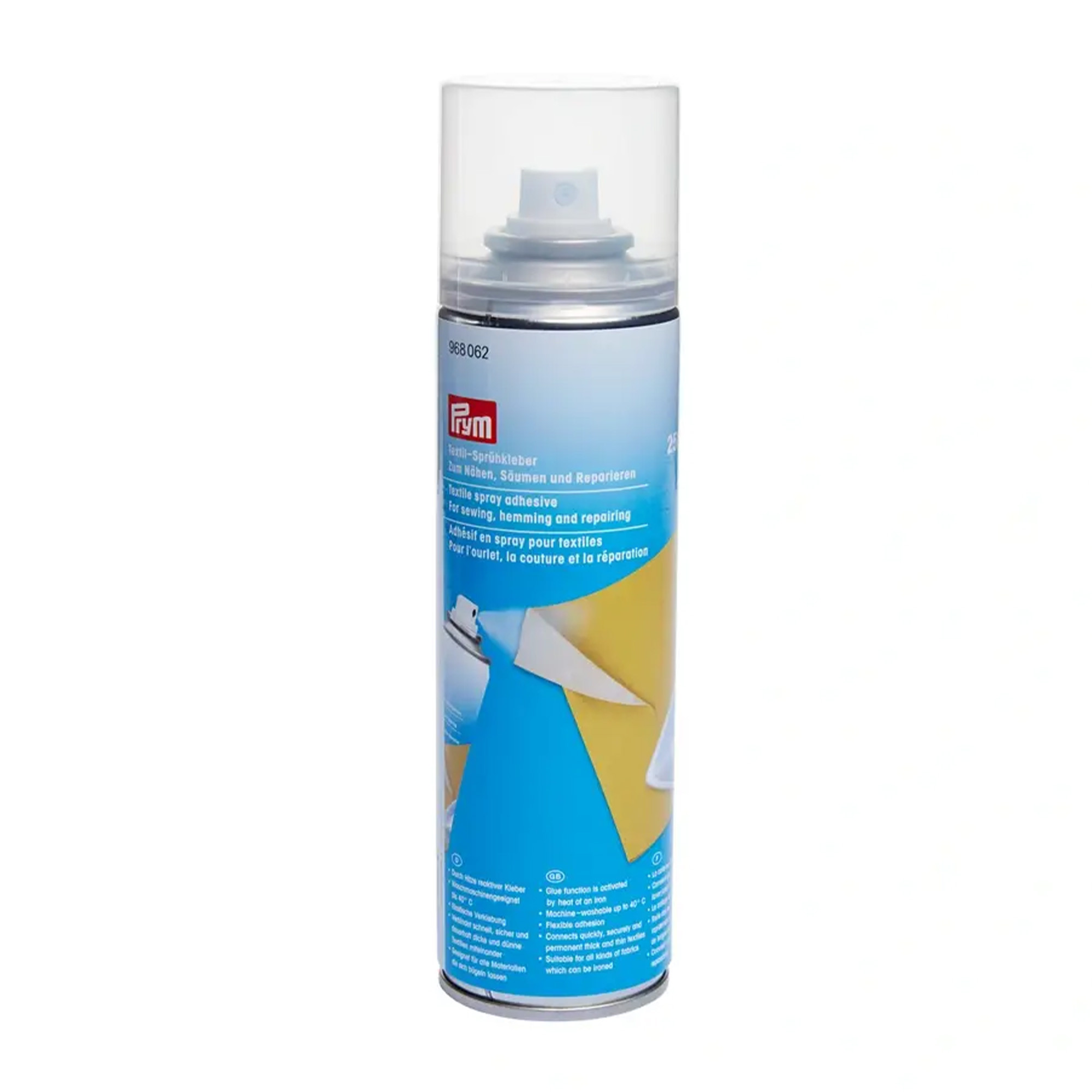 Colla spray per tessuti permanente da 250 ml - Prym - Tricot Cafè