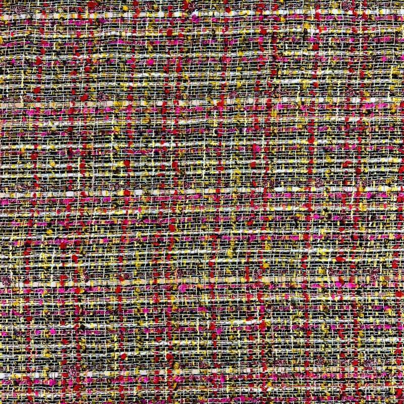 Tessuto tweed misto cotone...