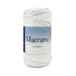 Fettuccia Macrame Bianco 306