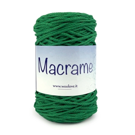 Fettuccia Macrame Verde 801