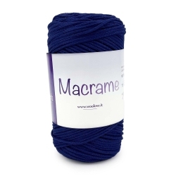 Fettuccia Macrame Blu 601