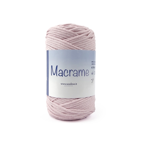 Fettuccia Macrame Rosa 405