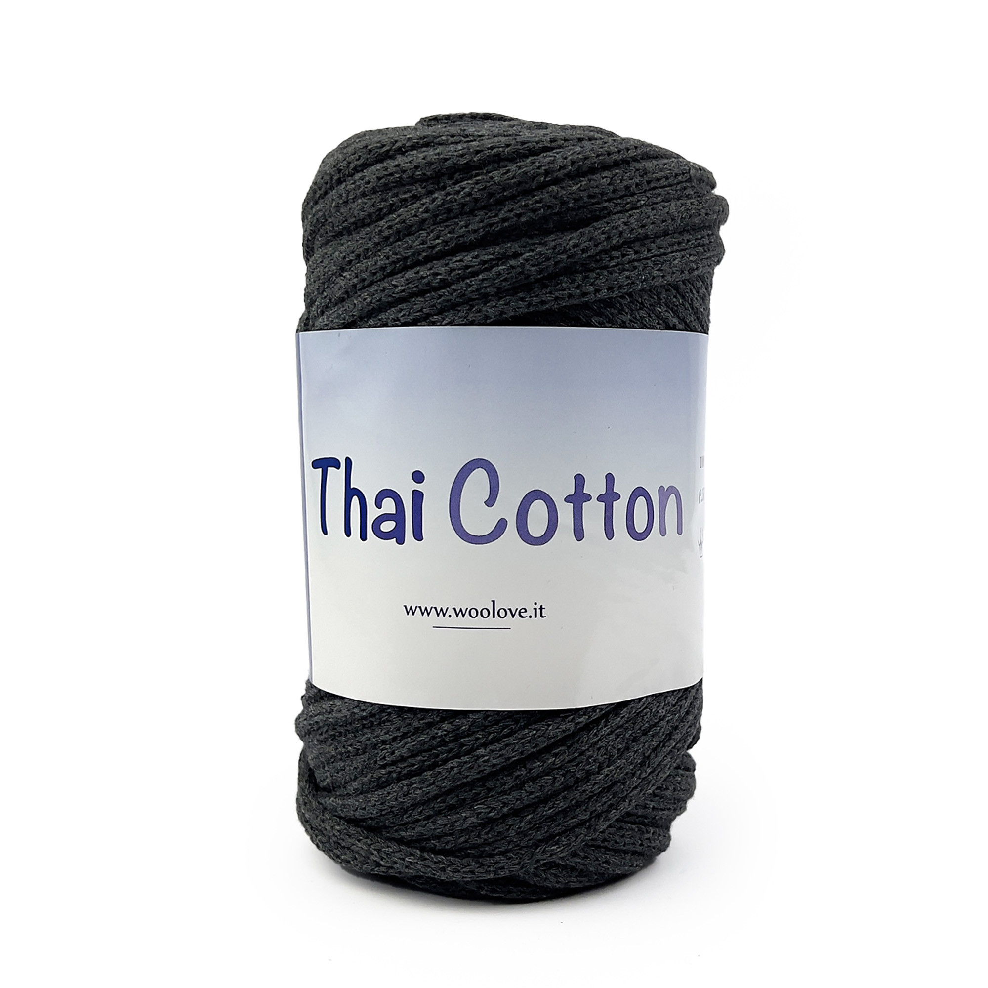 Fettuccia Thai Cotton Grigio Scuro 102
