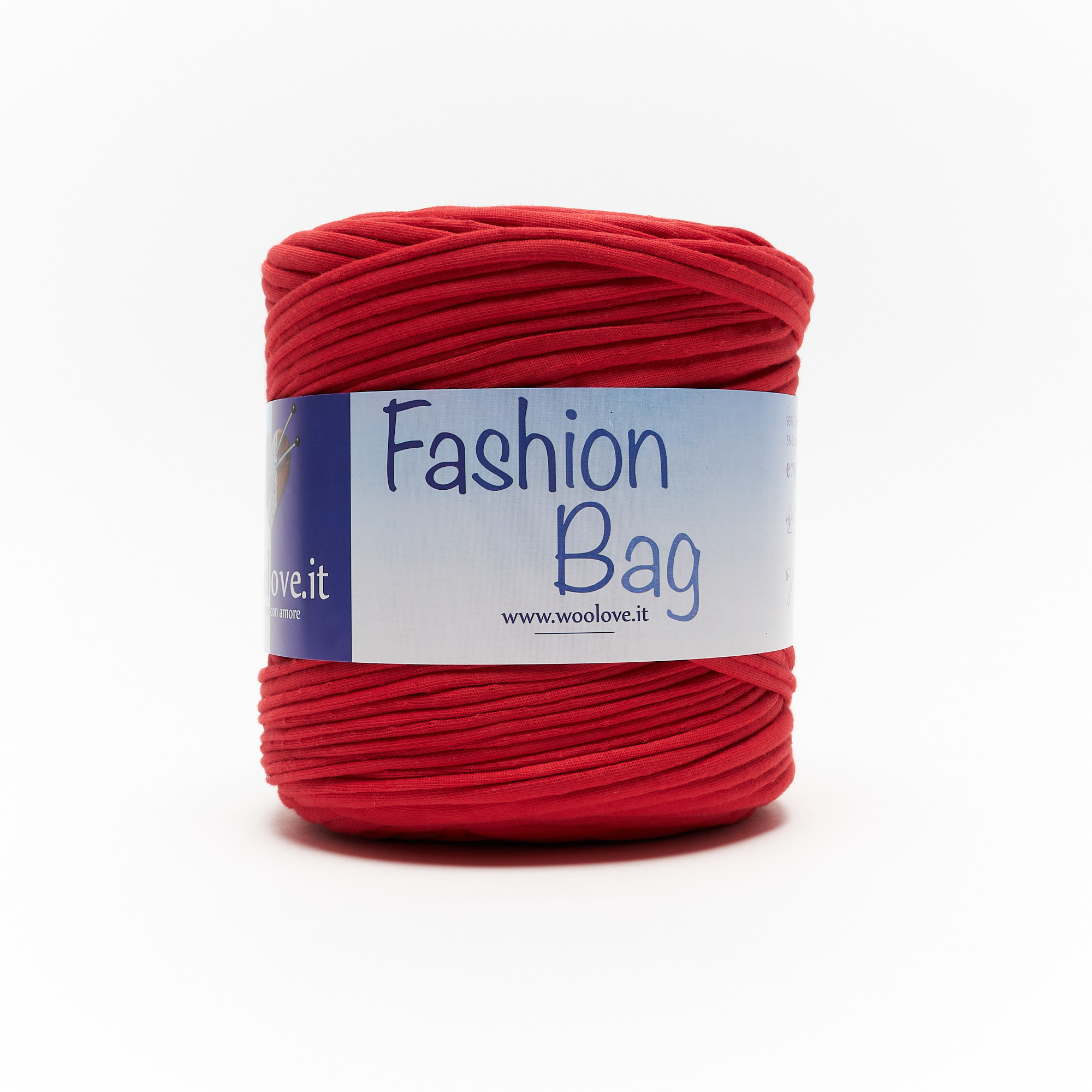 Fettuccia fashion bag colore rosso 14