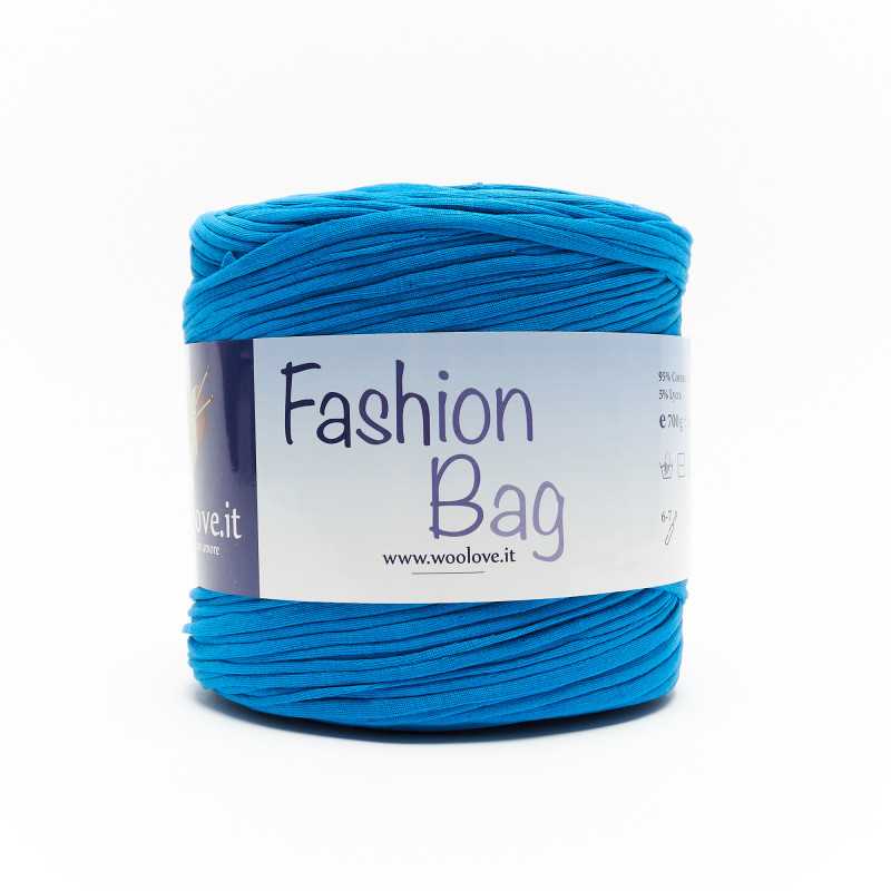 Fettuccia fashion bag colore blu 82