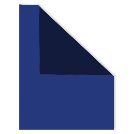 Neoprene bicolore Blu-Bluette