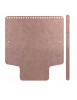 Patella Borsa Ecopelle con Manico Rosa Antico E284