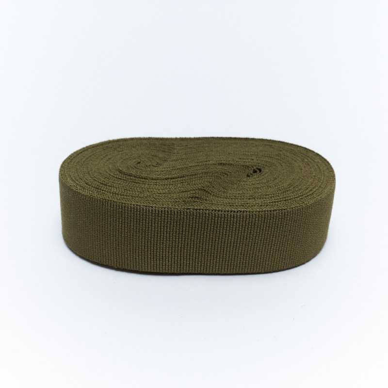 Nastro Canetè 25 mm Verde Militare Chiaro 125 Nastro Canetè 25 mm Verde Militare Chiaro 125
