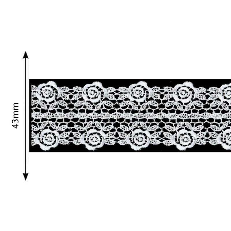 Dentelle macramé guipure...