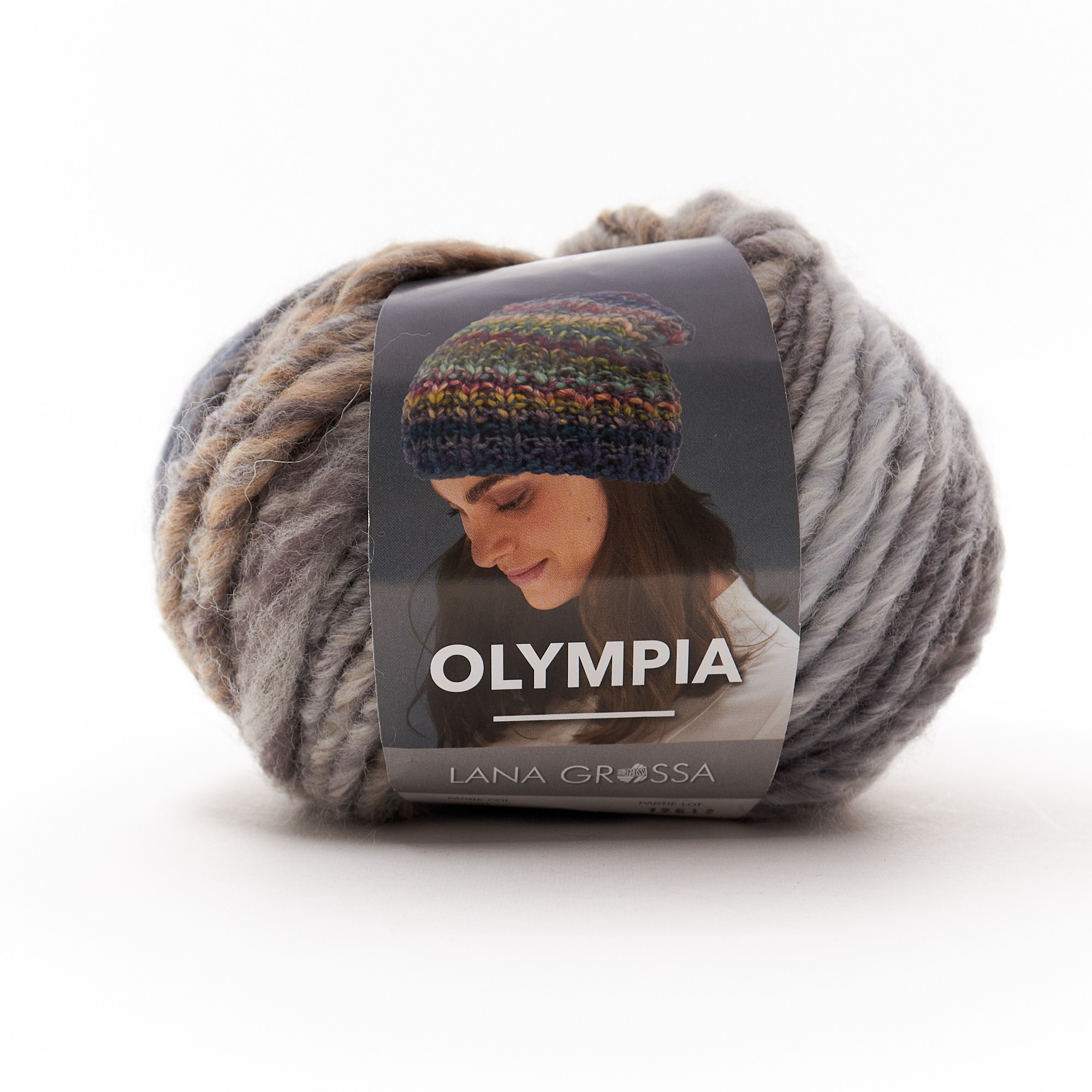 Olympia - filato sfumato misto lana by Lana Grossa