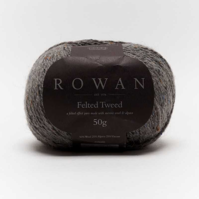 Tweed feutré - Fil fin de...
