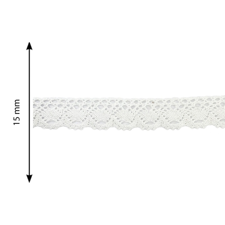 Dentelle en coton avec...