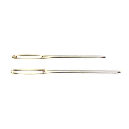 Pointless wool needles
