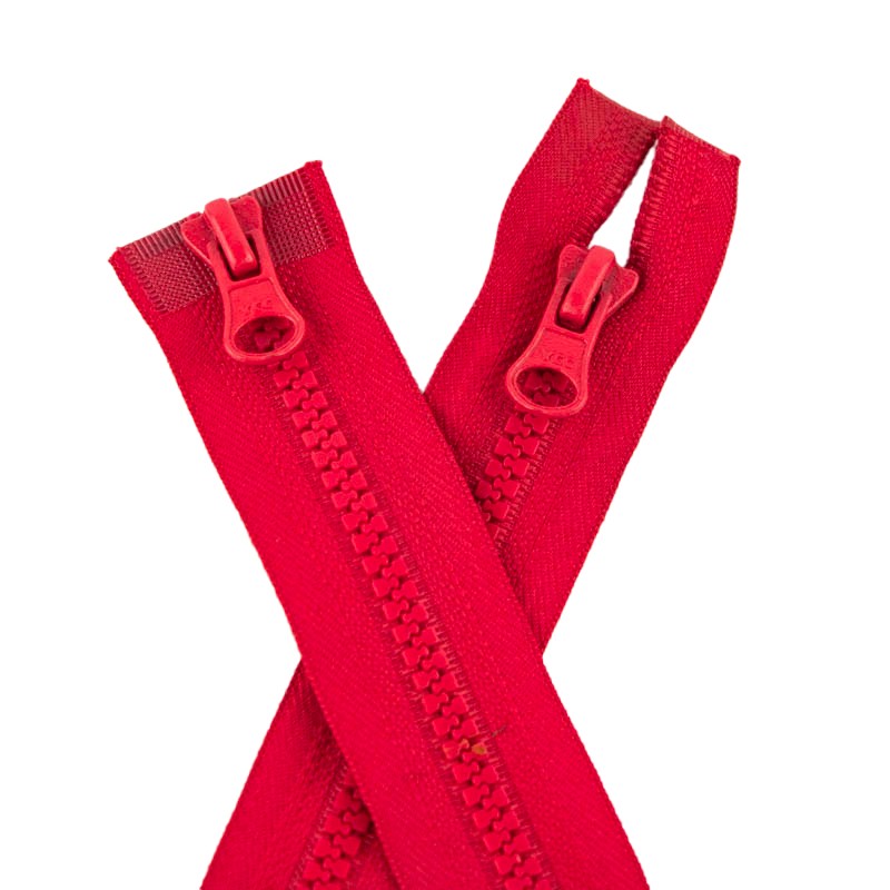 Cerniera Lampo Nera 2,5cm Continua Con Doppio Cursore - Chiusura, Chiusura Lampo