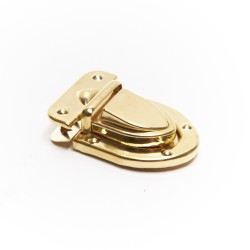 Chiusura a pulsante per borse fai da te -  Oro -  Misura 3,5 x 5,5 cm