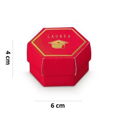 Boîte à dragées hexagonale...