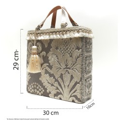 Dani Bag Kit in Damask Fabric