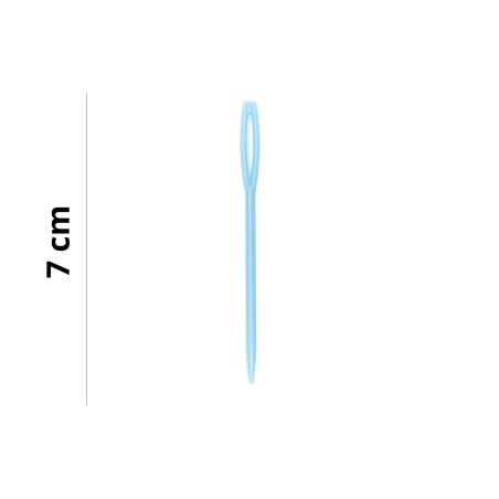 Plastic wool needles with...