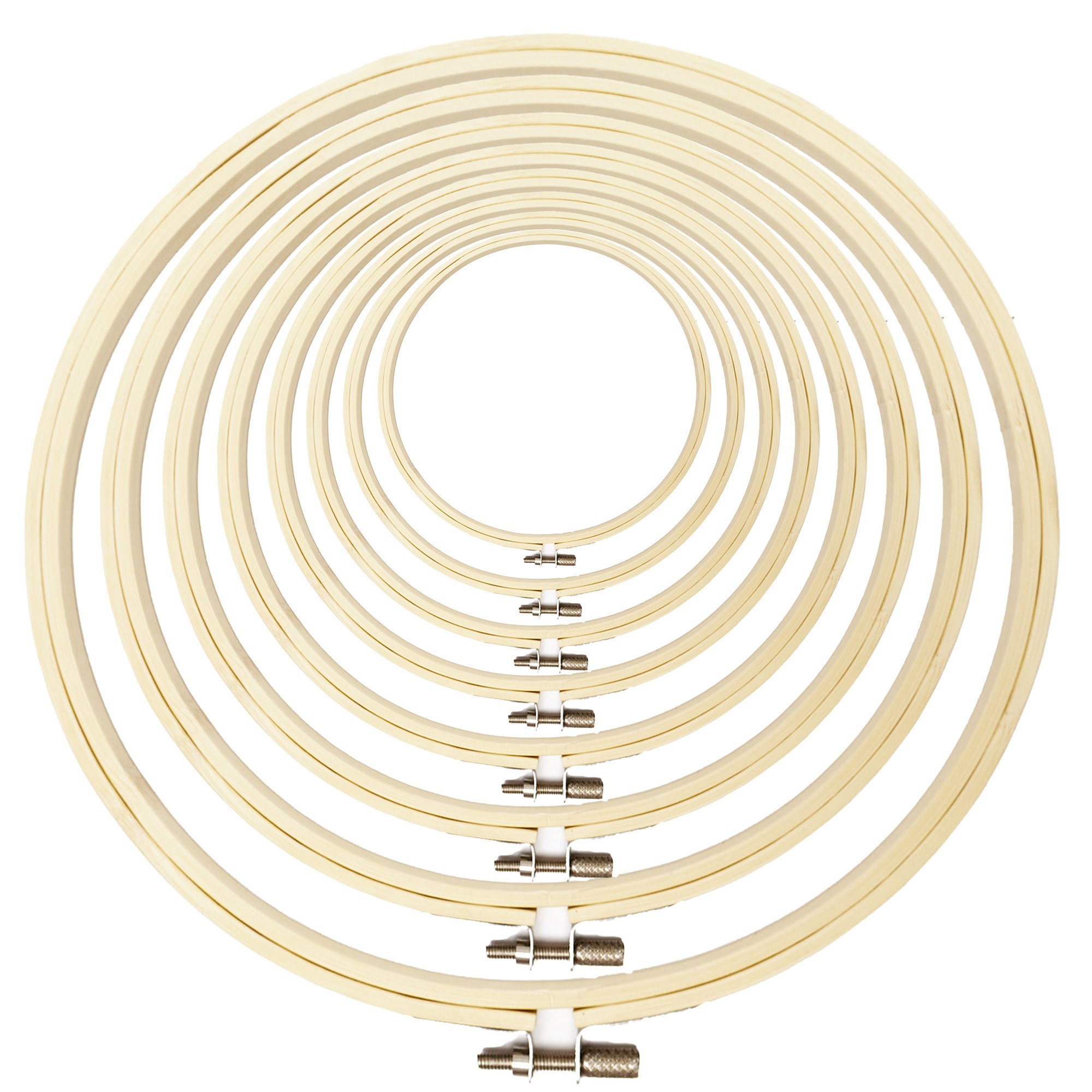 Cerchi Per Ricamo In Legno Telaio Ricamo 6 Pezzi Bambù Cerchi Da Ricamo, 6 Dimensioni, Ricamo Bambù Cerchi Anelli In Legno Cerchio Per Ricamo Cerchi Per Ricamo In Legno Telaio Ricamo 6 Pezzi Bambù Cerchi Da Ricamo, 6 Dimensioni, Ricamo Bambù Cerchi Anelli In Legno Cerchio Per Ricamo