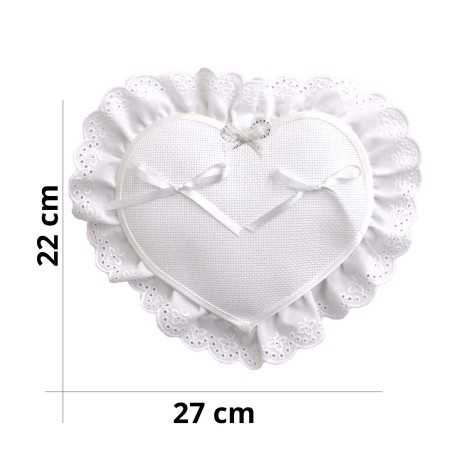 Coussin porte-bagues en...
