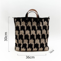Borsa pied de poule - Kit...
