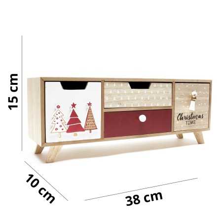Christmas themed wooden...
