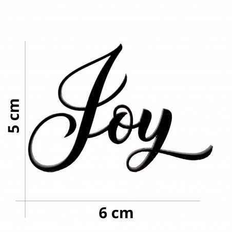 Scritta Joy - Decorazione...