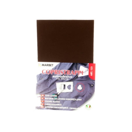 Couverture déchirée marron